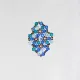 Symphony - Brooch Rhombus S Marissa - 1